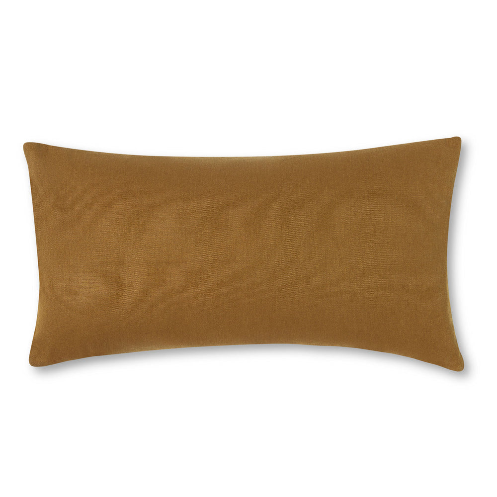 You'll enjoy the benefits of this solid copper color hemp pillow.