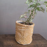 Mud Cloth Plant Cover - Amber