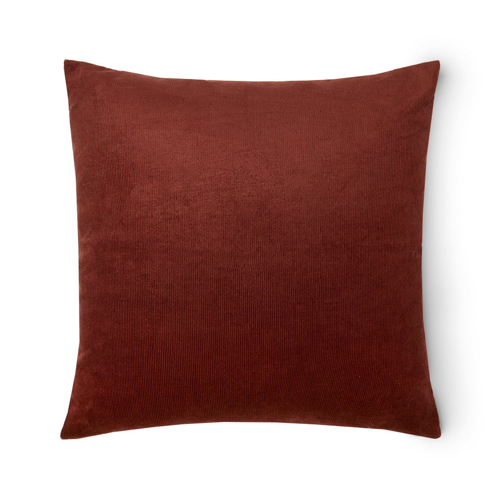 You'll enjoy the benefits of this ruby red hemp pillow.